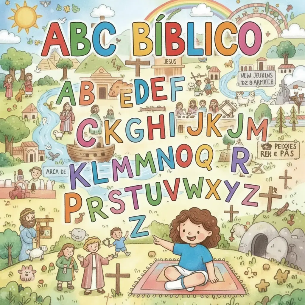 COLORINDO O ABC BÍBLICO