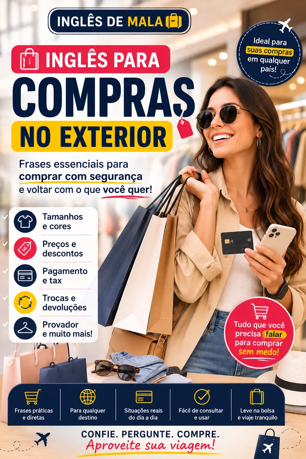 Inglês para Compras no Exterior