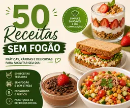 50 Receitas Sem Fogão