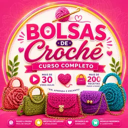 Bolsas Crochê Tendência - 2026/2027