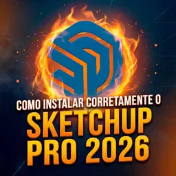SketchUp Pro 2026 - Licença Vitalícia | Compatível com Windows