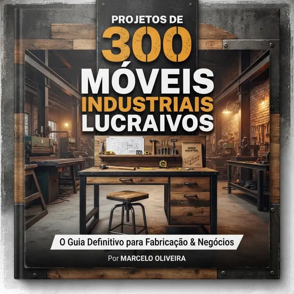 300 Projetos de móveis INDUSTRIAIS lucrativos