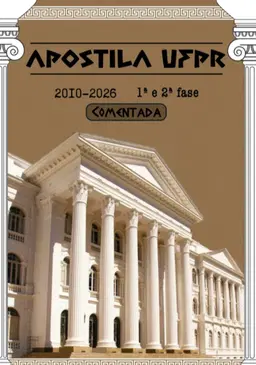 Apostila questões por assunto comentada UFPR 2027