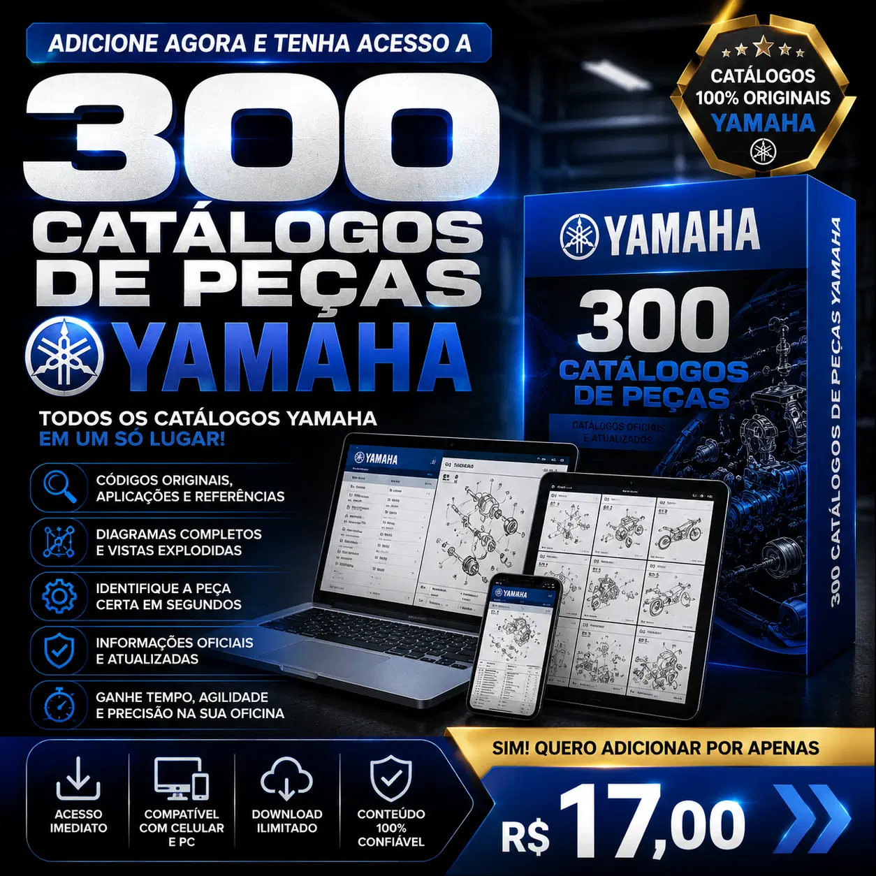 R$7,50 somente hoje