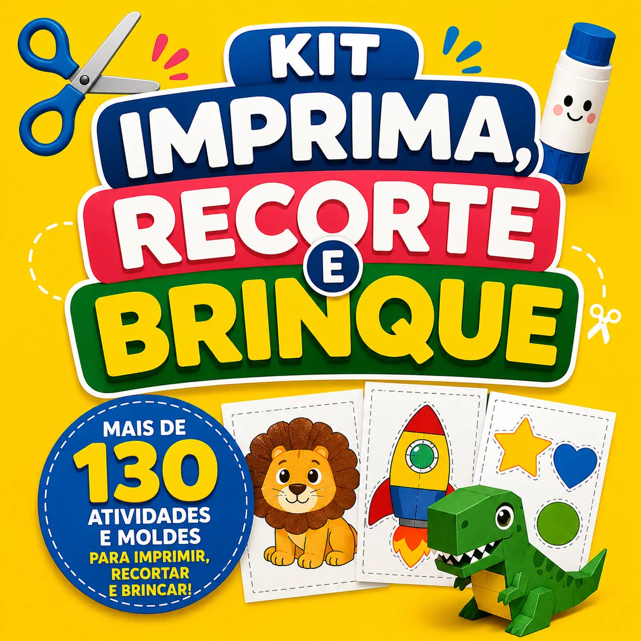 Kit Imprima, Recorte e Brinque