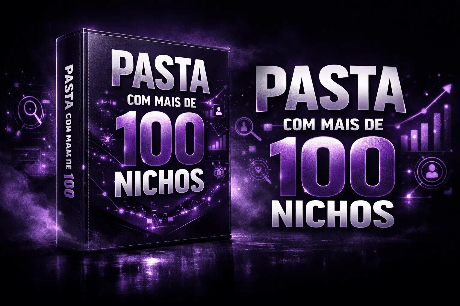 PASTA COM 100+ NICHOS