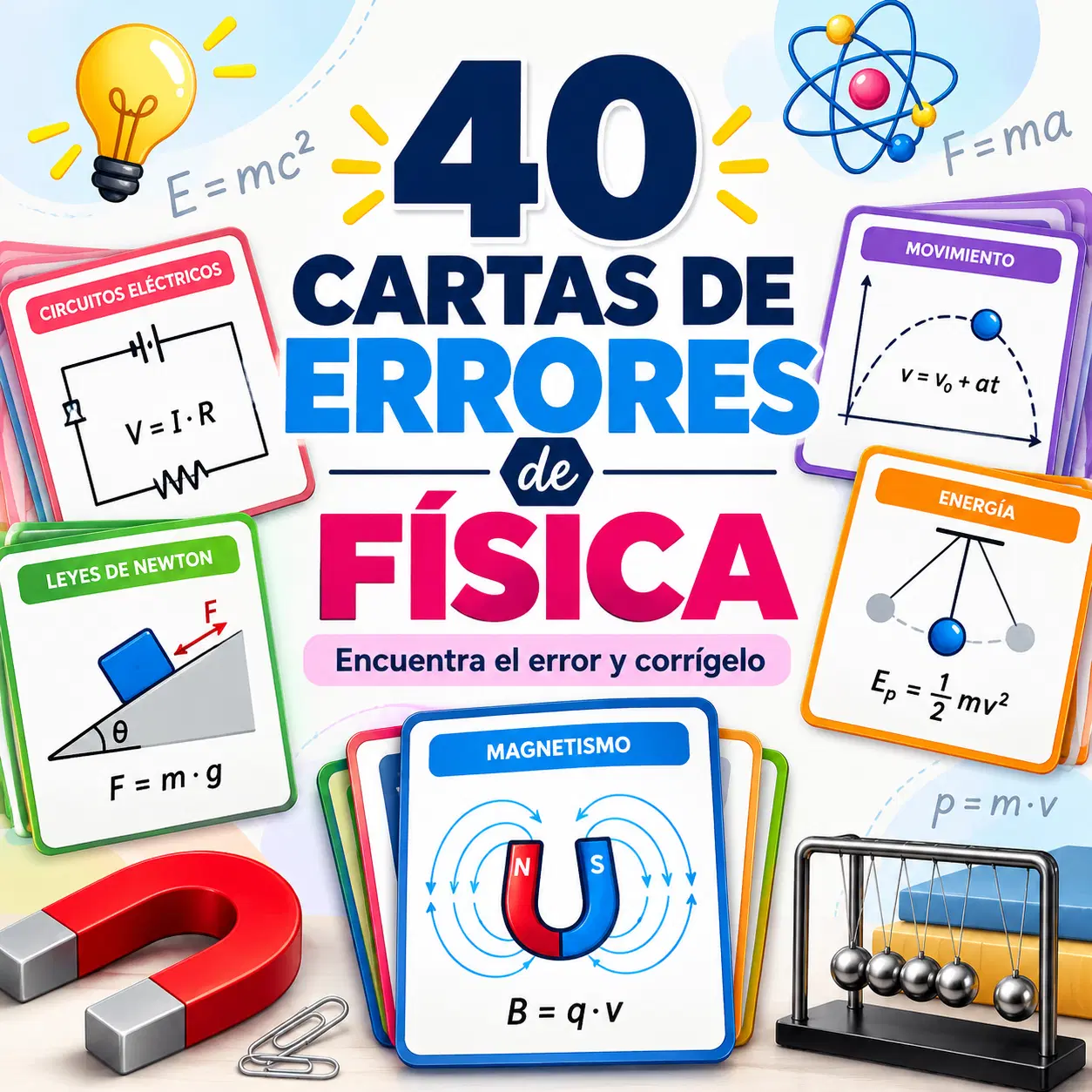 40 Cartas de Errores de Fisíca