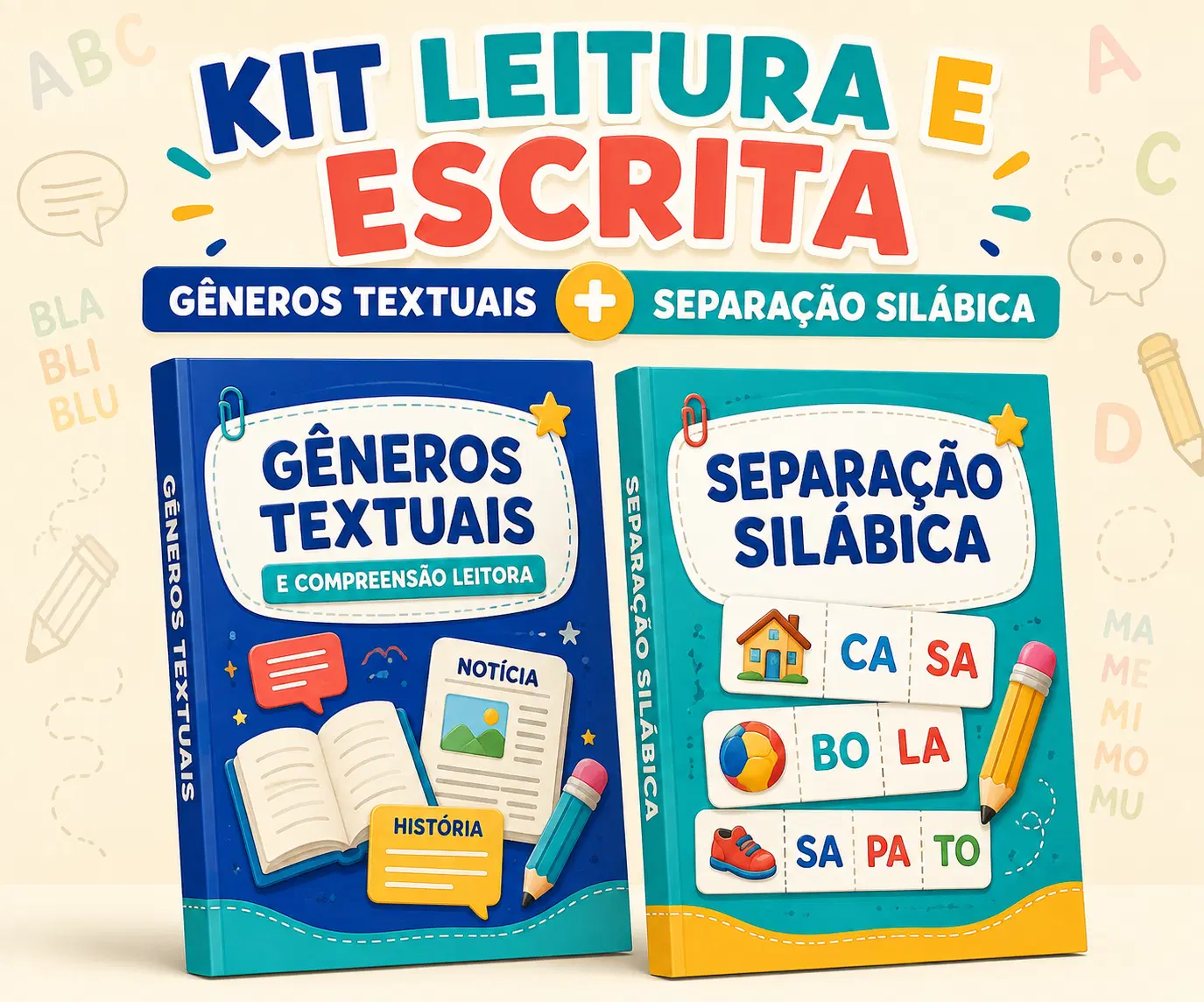 Kit Leitura e Escrita