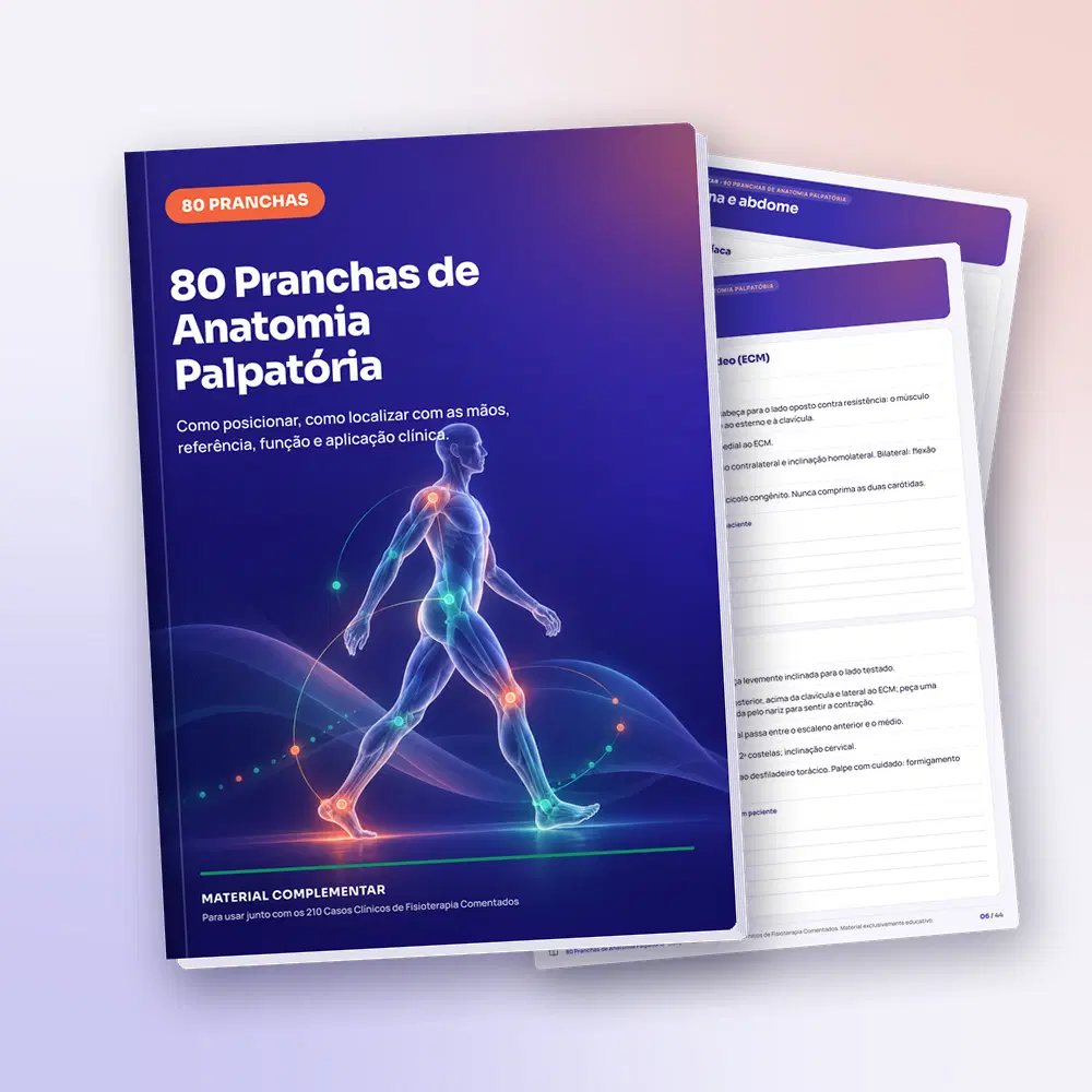 80 Pranchas de Anatomia Palpatória e Cinesiologia
