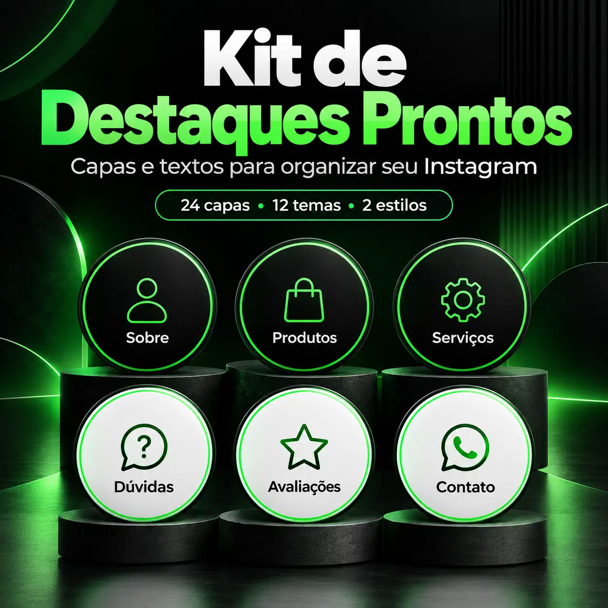 Kit de Destaques Prontos