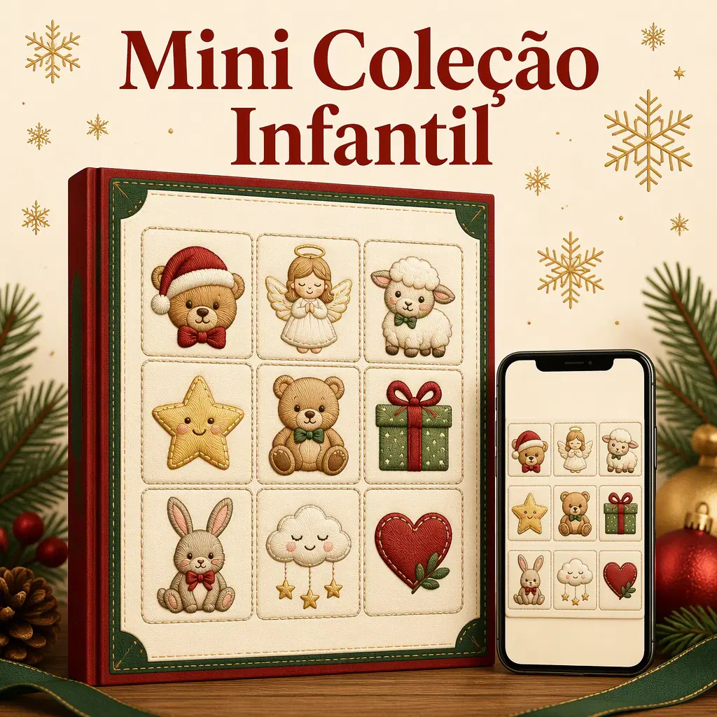 Mini Coleção Infantil (300 matrizes)