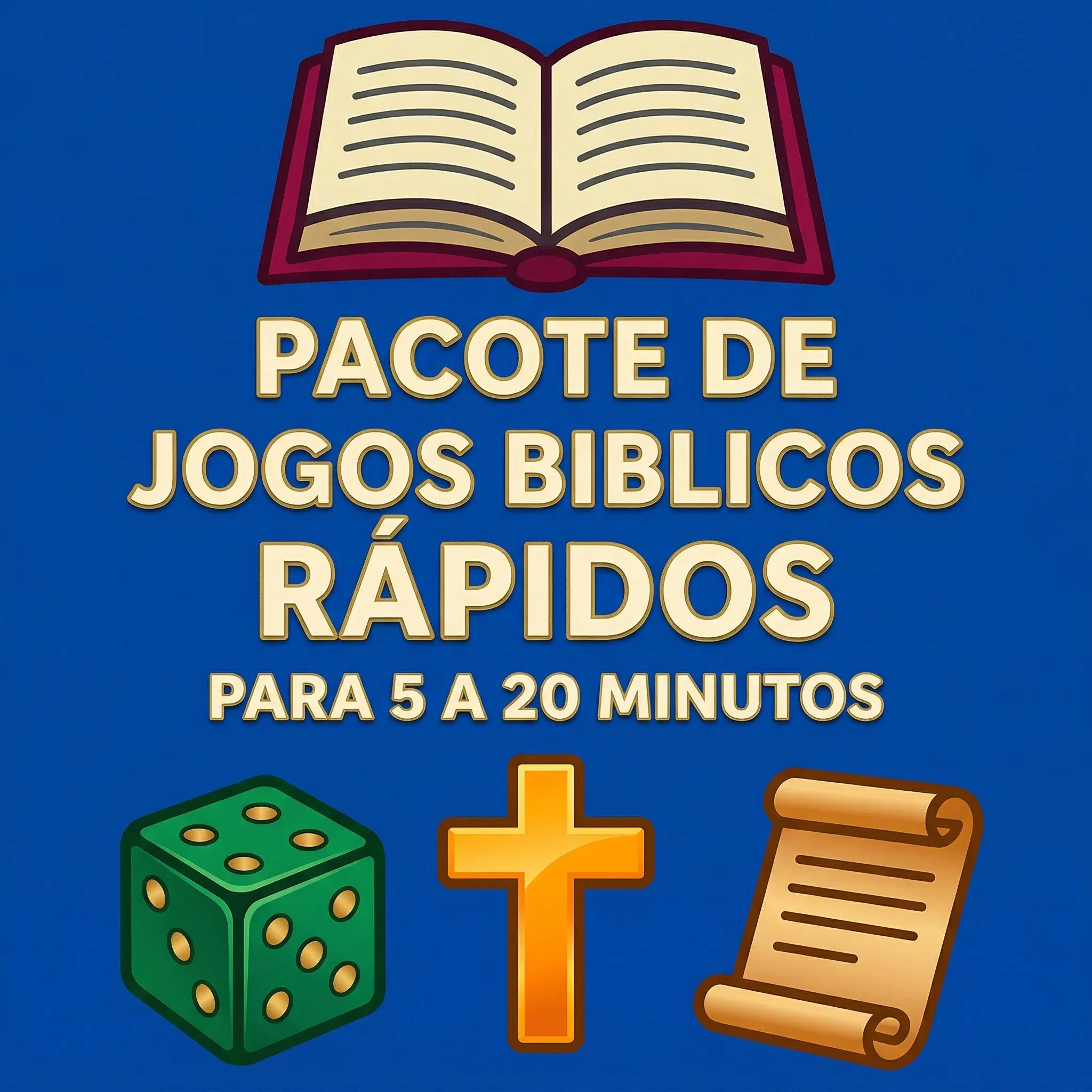 PACOTE DE JOGOS BÍBLICOS RÁPIDOS