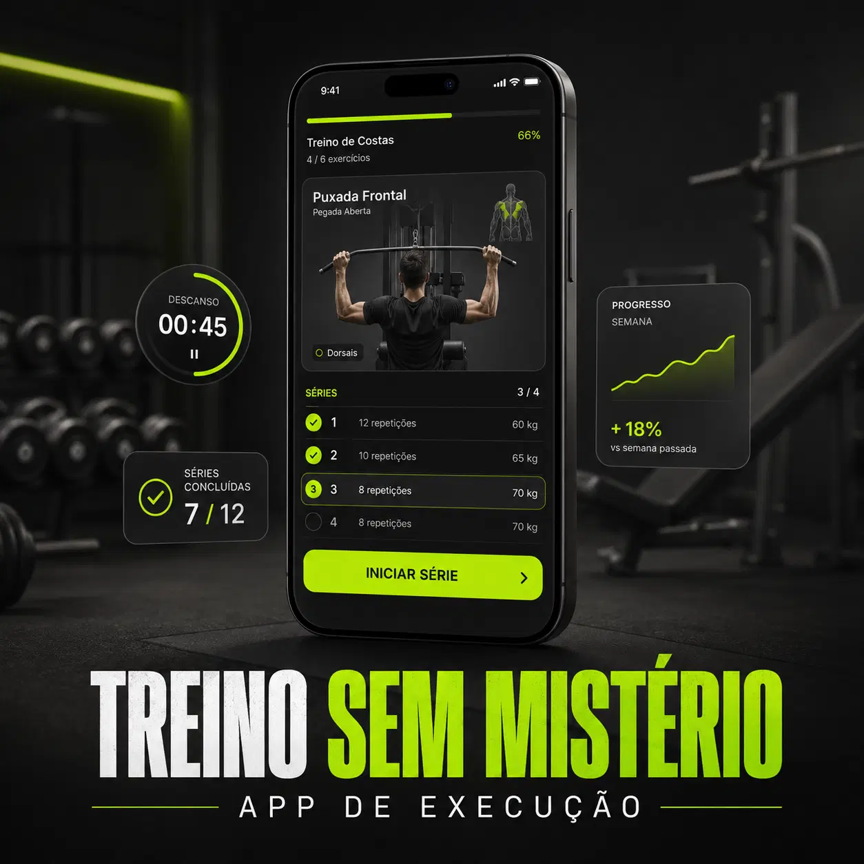 Treino sem Mistério — App de Execução