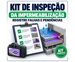 Kit de Inspeção da Impermeabilização