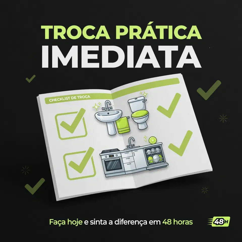 Checklist Banheiro & Cozinha Anti-Tóxica