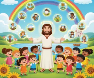 Caderno da Oração infantil
