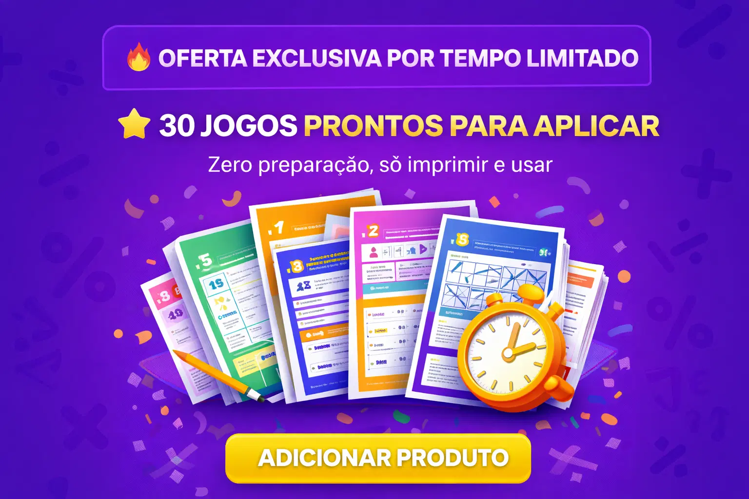 30 jogos matemáticos