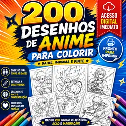 + 200 Desenhos pro seu filho colorir!
