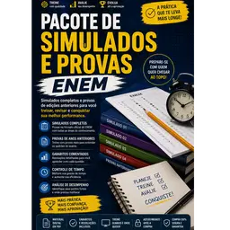 Pacote de Simulados e Provas ENEM