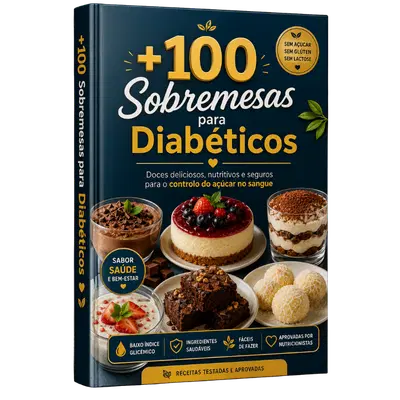 +100 Sobremesas para Diabéticos
