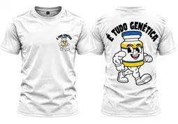 Estampa É Tudo Genética