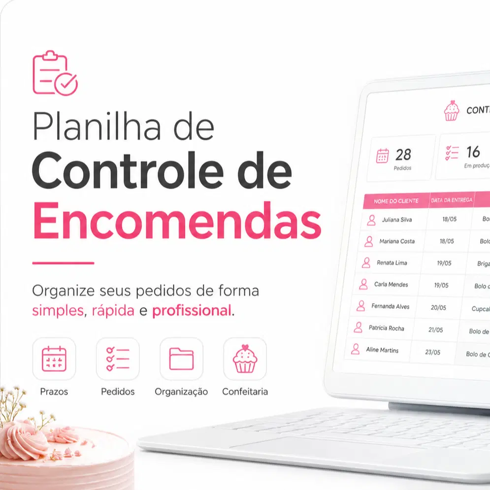 Planilha de Controle de Encomendas