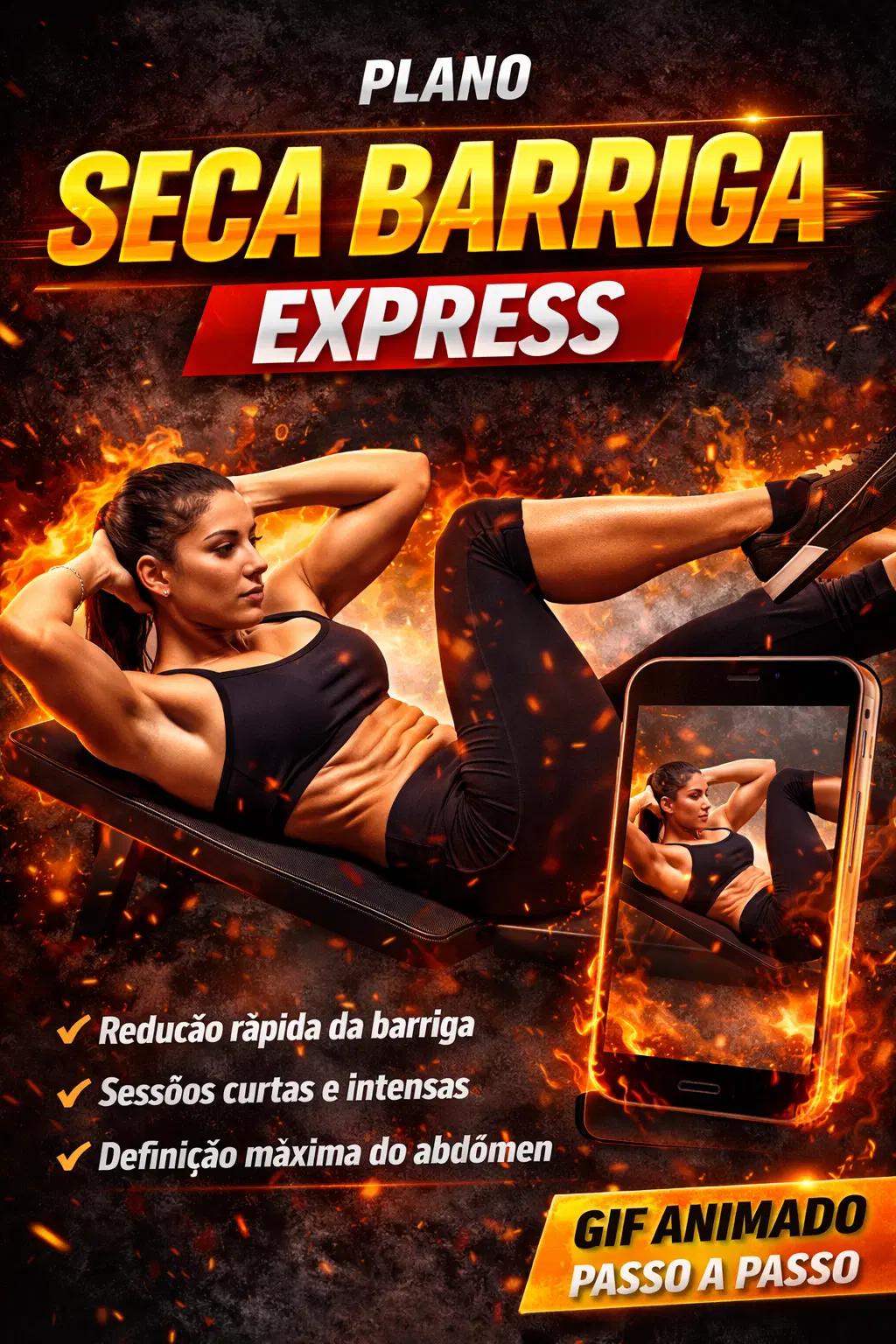 🔥 PLANO “SECA BARRIGA EXPRESS”