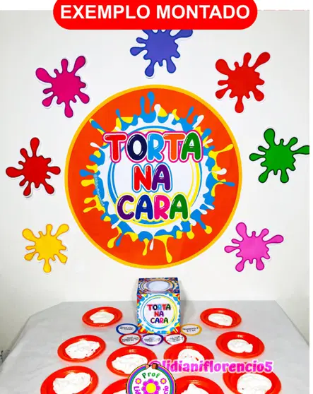 Gincana Torta na Cara