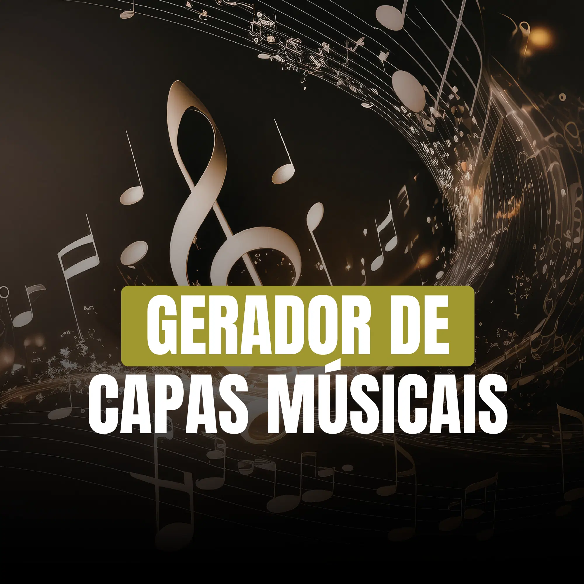 GERADOR DE CAPAS MÚSICAIS