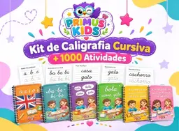 Kit Caligrafia Cursiva + 1000 Atividades