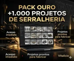 Pack Ouro Serralheiro