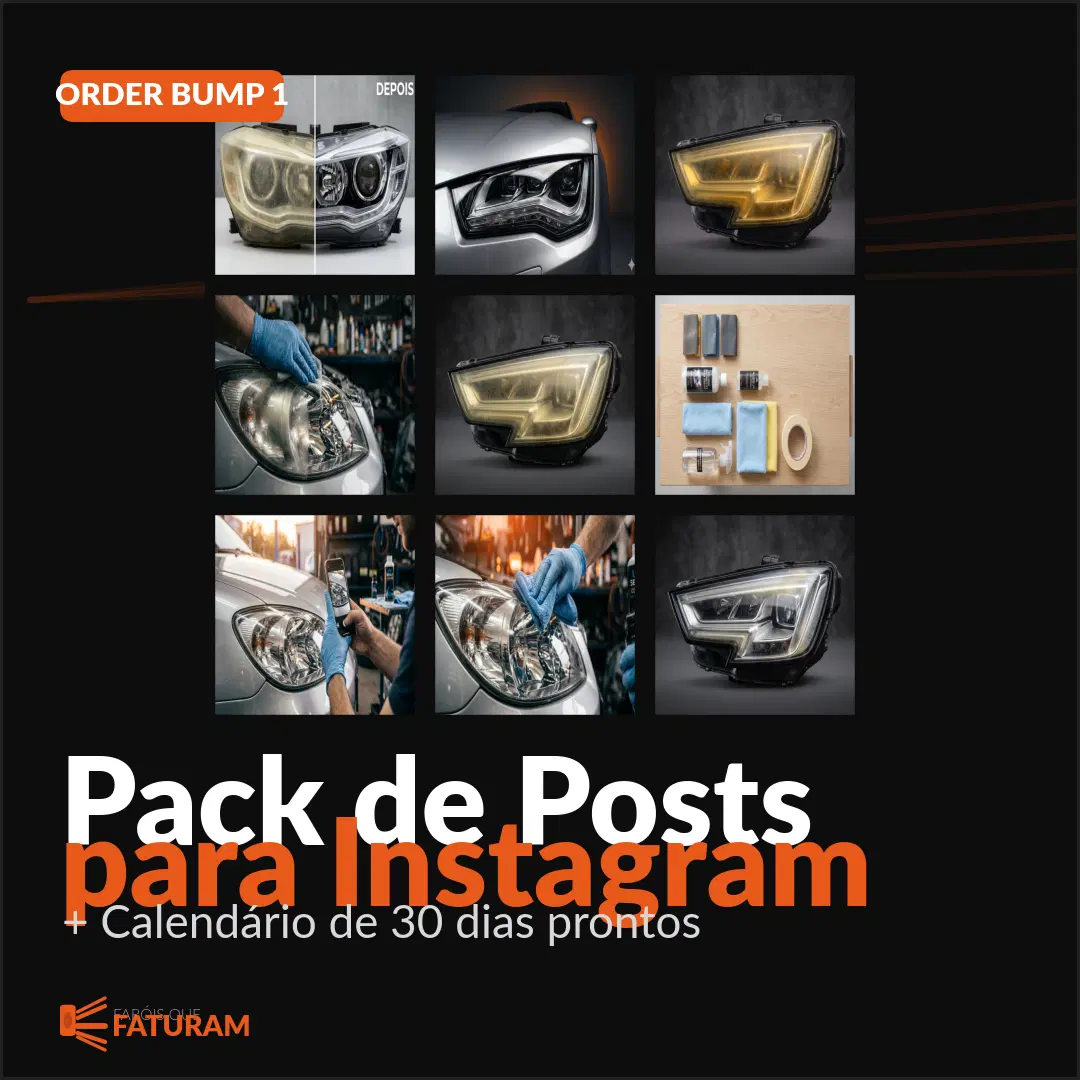 Pack de Posts + Calendário de 30 dias
