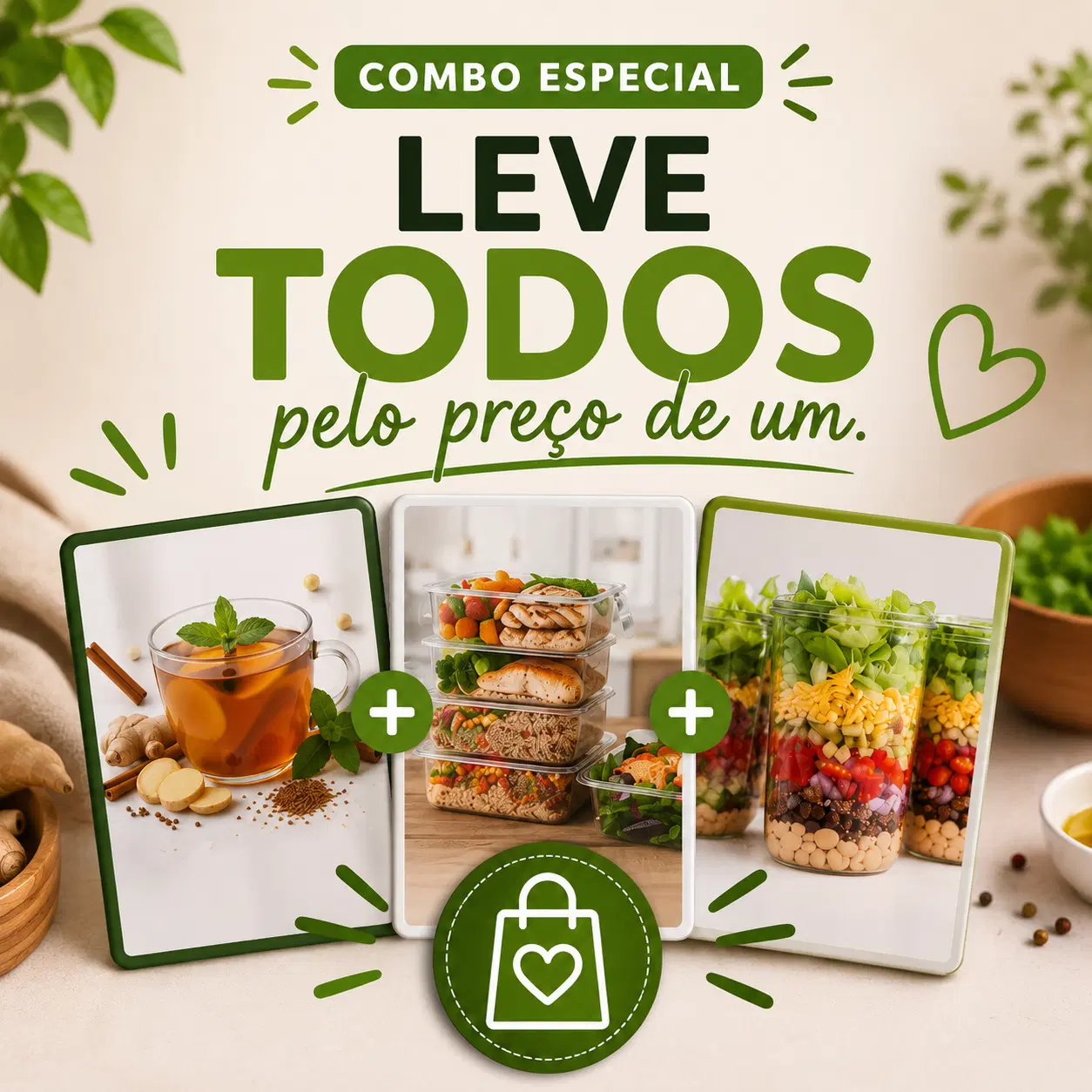 Combo Especial: Tudo em um!