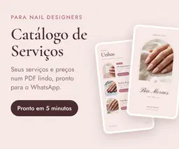 Catálogo de Serviços para Nail Designer