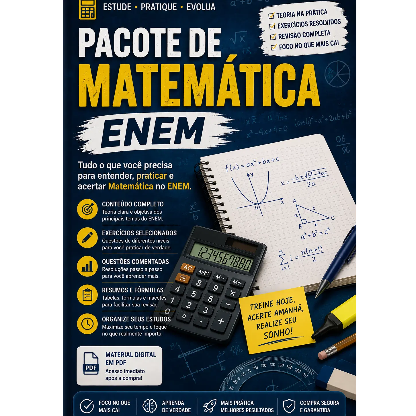Pacote de Matematica ENEM