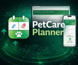 PetCare Planner - Acompanhe a saúde dos seus pets em um só lugar