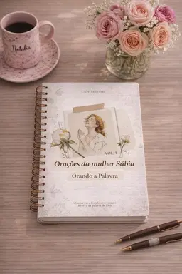 Orações da Mulher Sábia — Vol. 1 Orando a Palavra  Orações escritas com base na Bíblia para fortalecer seu coração, moldar seu caráter e curar suas feridas através da Palavra de Deus.