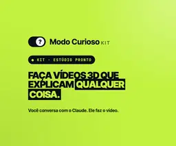 Kit Modo Curioso