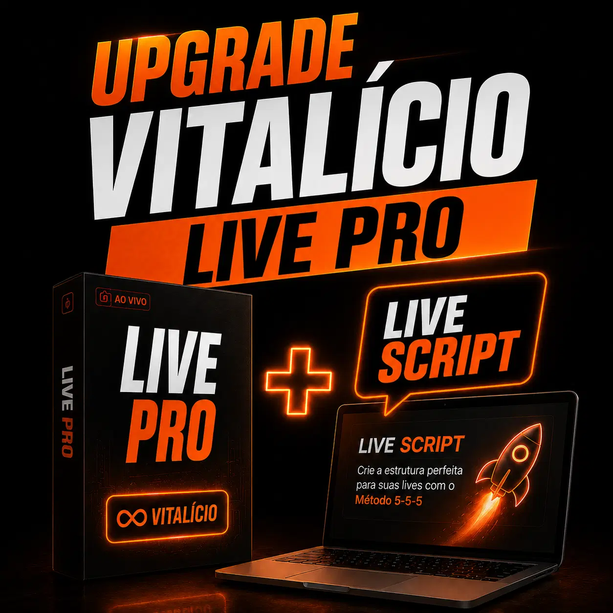 UPGRADE [LSP] VITALÍCIO + LIVE SCRIPT