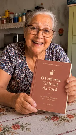 O CADERNO NATURAL DA VOVÓ!