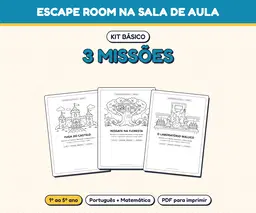 Escape Room na Sala de Aula – Kit Básico