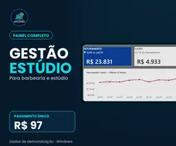 Gestão Estúdio — Painel de Indicadores