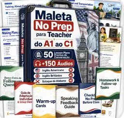 Maleta No Prep para Teacher do A1 ao C1