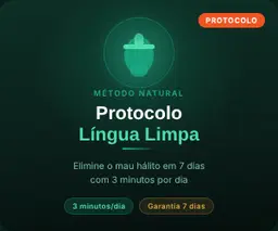 Protocolo Língua Limpa