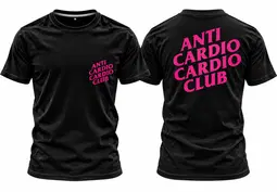 Estampa Anti Cardio Club
