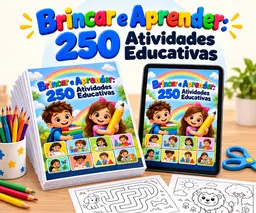 Brincar e Aprender — 250 Atividades Educativas