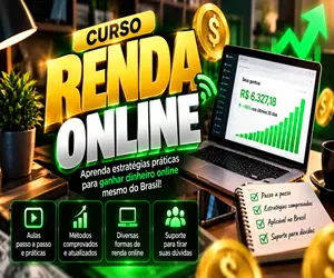 CURSO RENDA ONLINE – Descubra novas oportunidades na internet!
