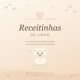 Receitinhas de Amor — 20 Receitas Caseiras para seu Pet