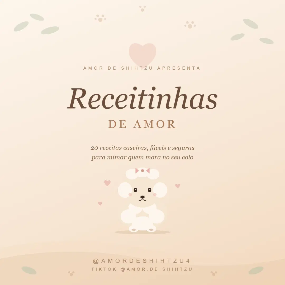 Receitinhas de Amor — 20 Receitas Caseiras para seu Pet