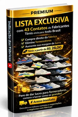 Lista Fábricantes de Calçados